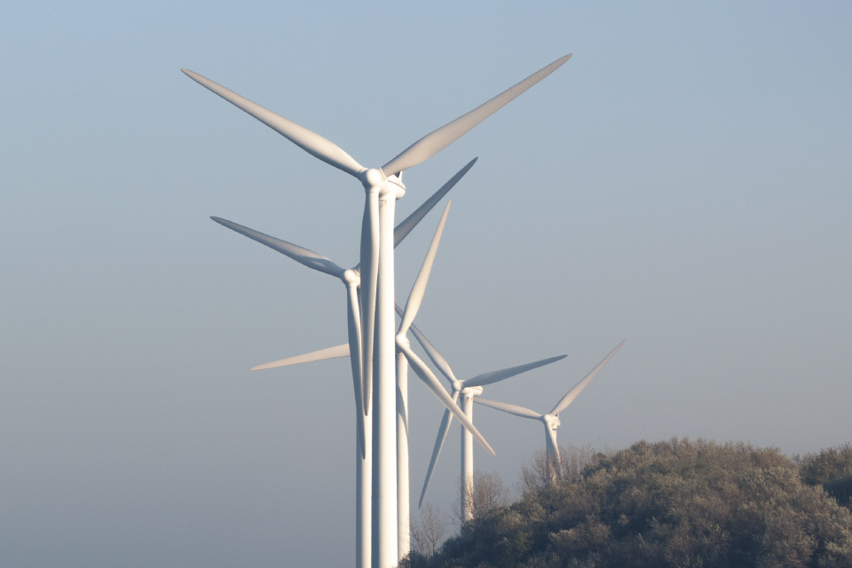 Windenergie. Foto: Ivo Ketelaar Fotografie