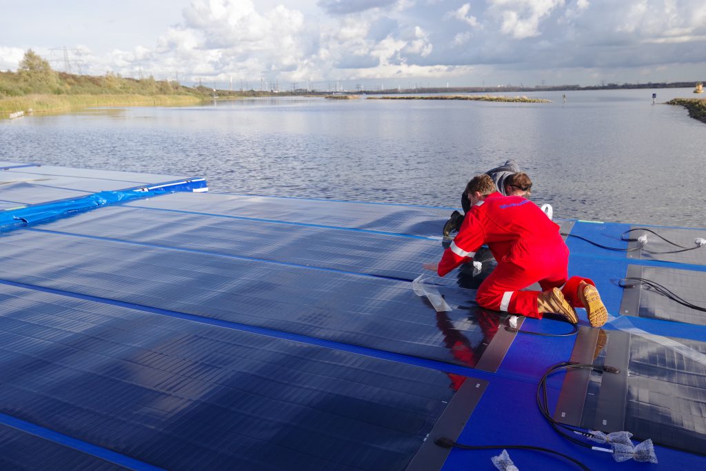 Zonnesysteem TNO. Foto: Wim Soppe