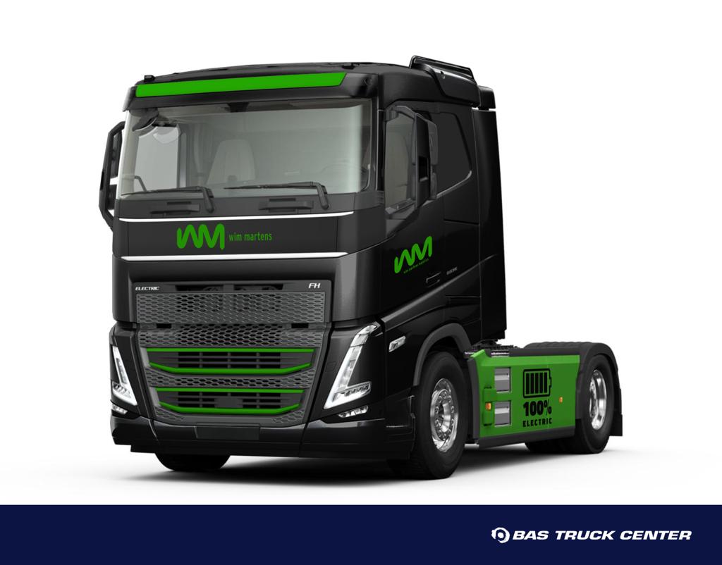 Volvo FH 4x2 Electric trekker (bron: BAS Truck Center)