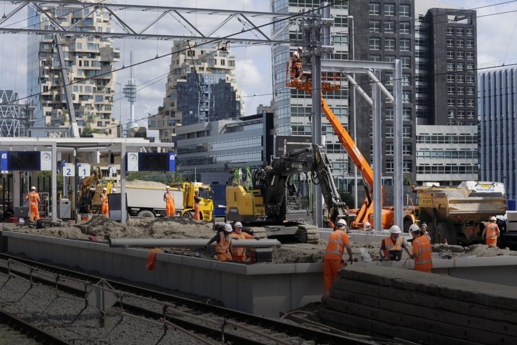 werkzaamheden zuidasdok