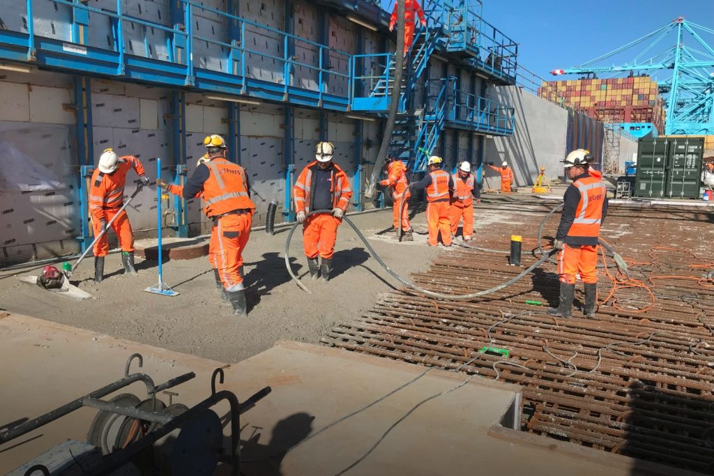 betongranulaat havenbedrijf rotterdam