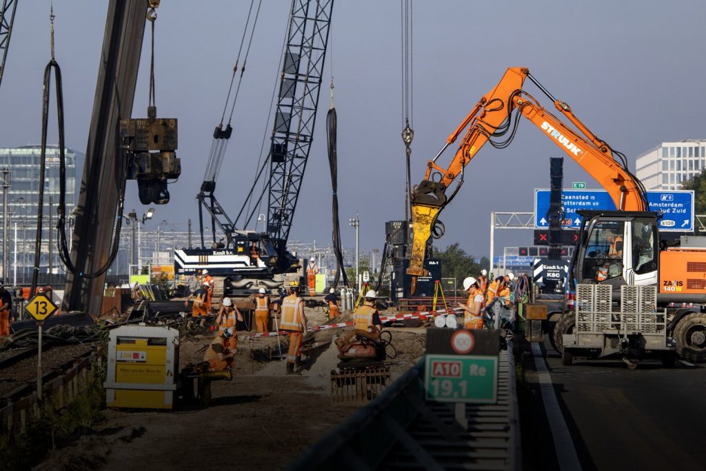 werkzaamheden a10 zuid