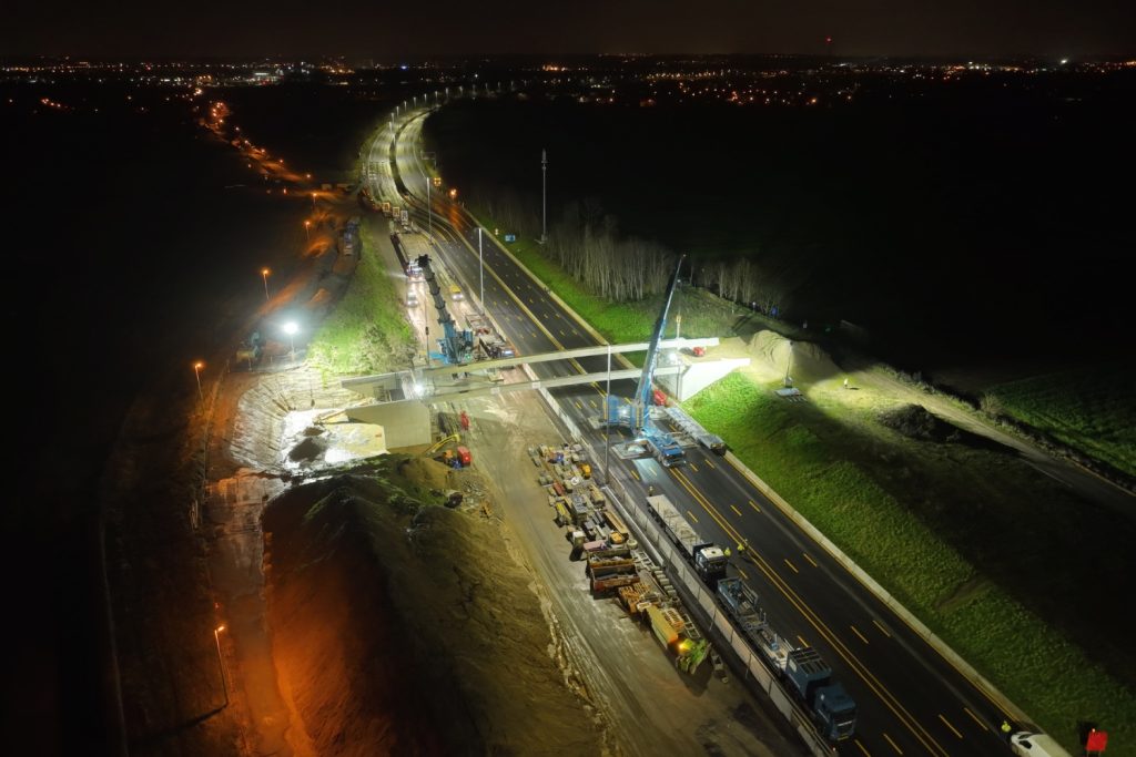 werkzaamheden brug belgie jan de nul