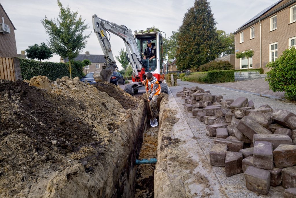 graafwerk kabels leidingen grondverzet