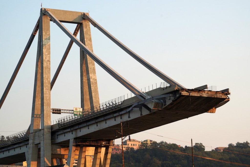 ingestorte brug morandi italie