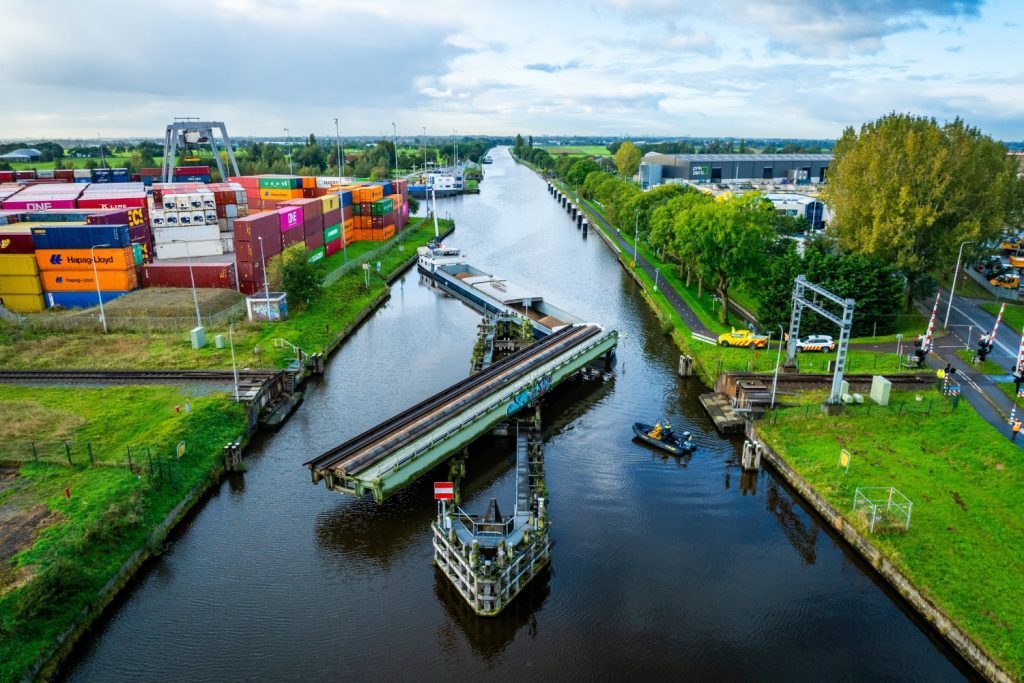 aanvaring gouwespoorbrug